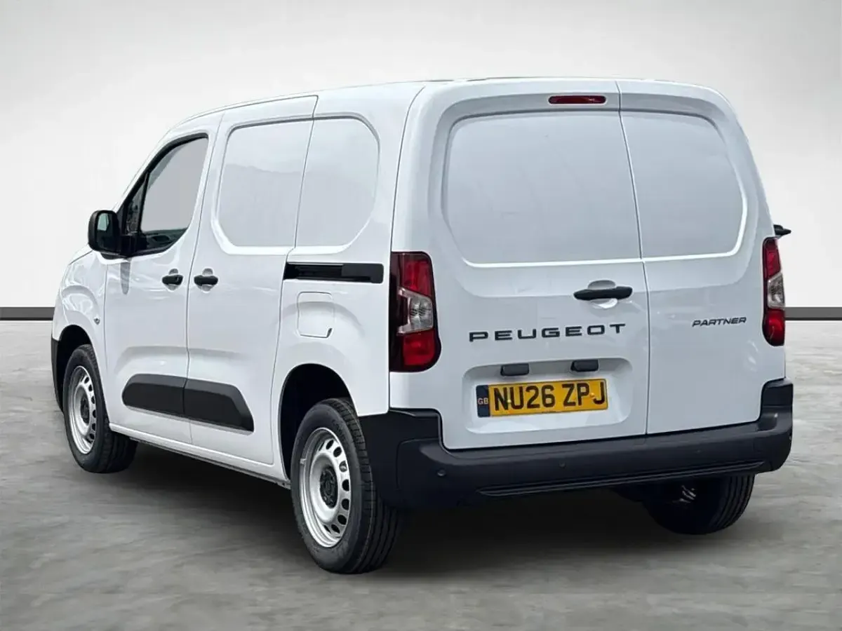 New Peugeot Partner S 100 HP (73 kW) 2026 White MPV