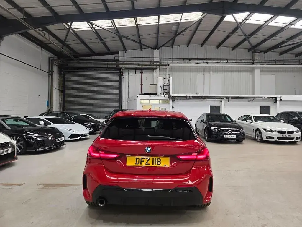 Used BMW 118 M Sport 2021 Red Hatchback