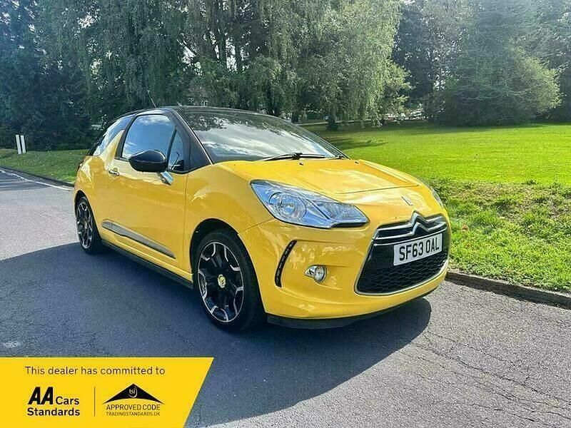 Used Citroën DS3 2013 Yellow Hatchback