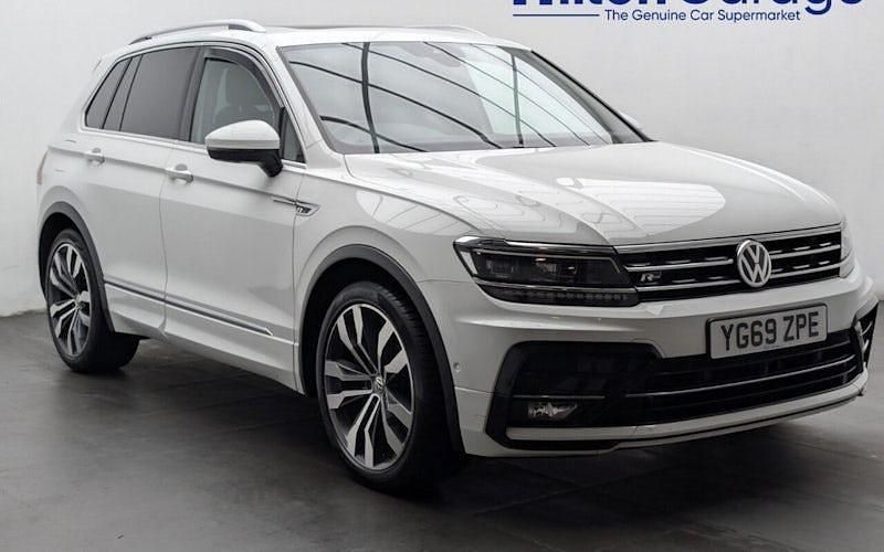Used 2019 VW Tiguan R-line SUV | £18,350 (Good price) - Image 1/4