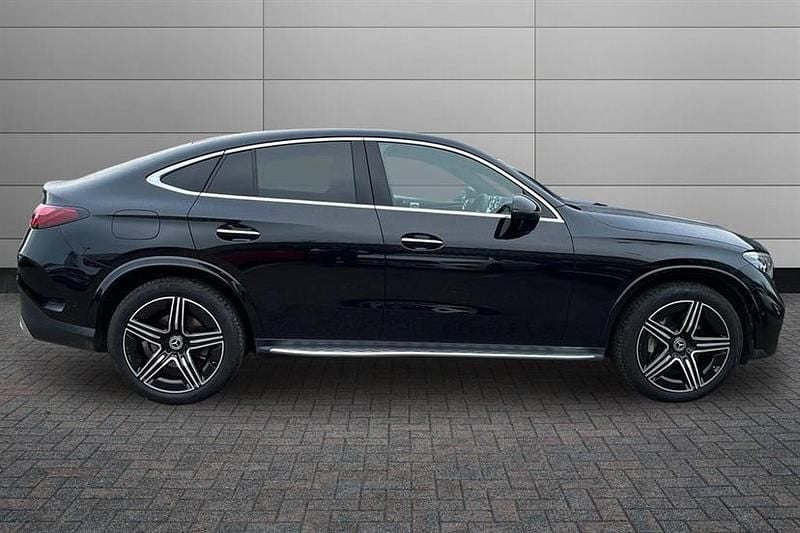 Used Mercedes GLC300 AMG Line Premium 269 HP (197 kW) 2025 Obsidian black Coupe