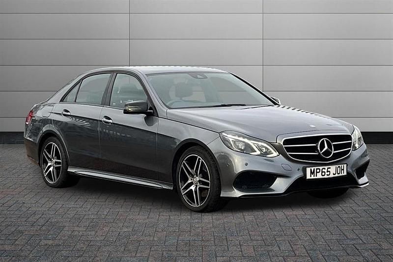 Tenorite grey Used 2016 Mercedes E220 AMG Sedan | £11,990 (Fair price) - Image 1/4
