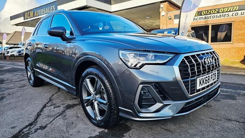 Grey Used 2019 Audi Q3 S-Line SUV | £15,995 (Fair price) - Image 1/4