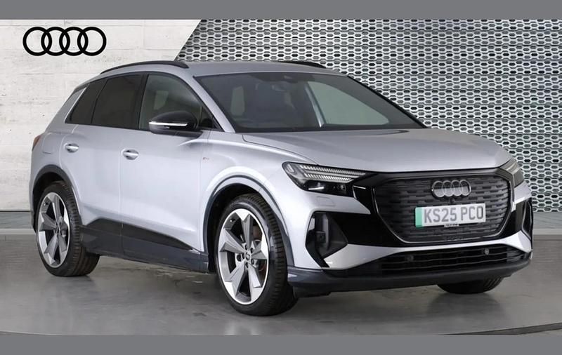 Used Audi Q4 e-tron Black Edition 210 kW (286 HP) 2025 Silver SUV
