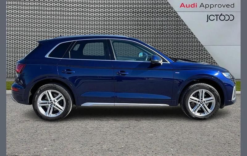 Used Audi Q5 S-Line 200 HP (147 kW) 2023 Blue SUV