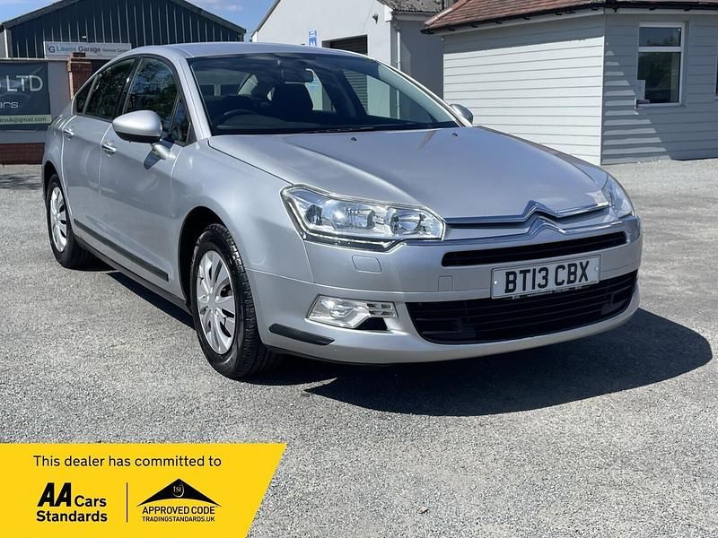 Silver Used 2013 Citroën C5 VTR Sport Sedan | £4,490 - Image 1/4