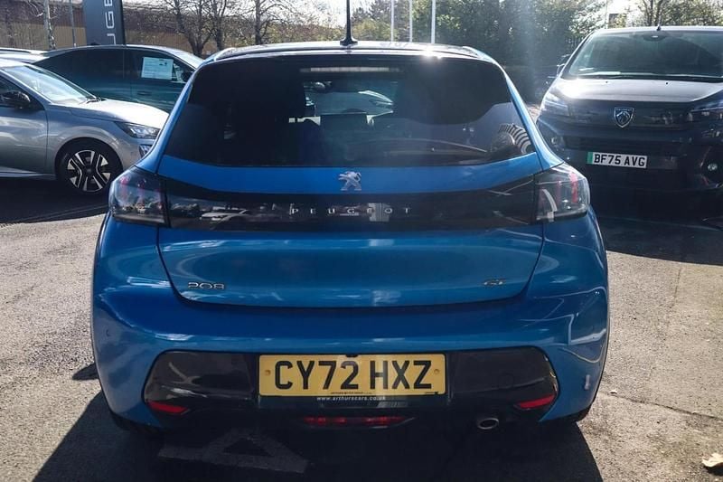 Used Peugeot 208 GTi 101 HP (74 kW) 2023 Blue Hatchback