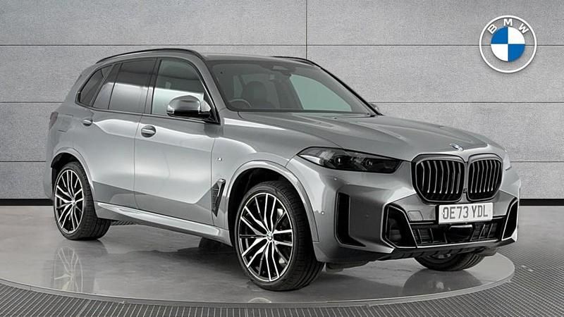 Grey Used 2023 BMW X5 M Sport SUV | £56,950 (Expensive) - Image 1/4