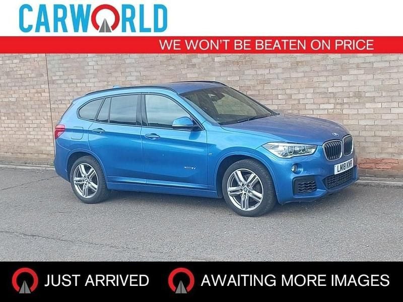 Blue Used 2018 BMW X1 M Sport SUV | £12,700 (Good price) - Image 1/3