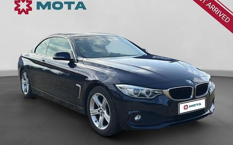Used BMW 420 190 HP (139 kW) 2016 Blue Cabriolet
