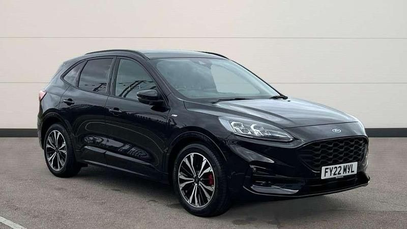 Black Used 2022 Ford Kuga ST-Line X SUV | £16,295 - Image 1/4