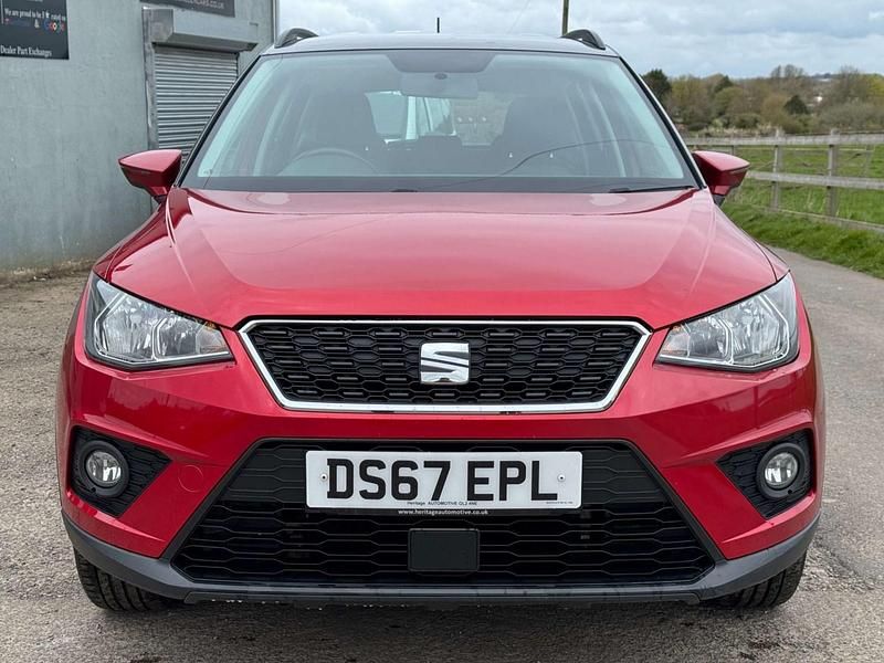 Used Seat Arona SE Technology 95 HP (69 kW) 2017 Red SUV