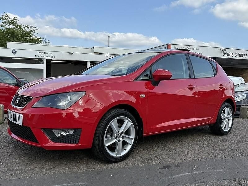 Red Used 2014 Seat Ibiza FR Hatchback | £6,299 (Fair price) - Image 1/4
