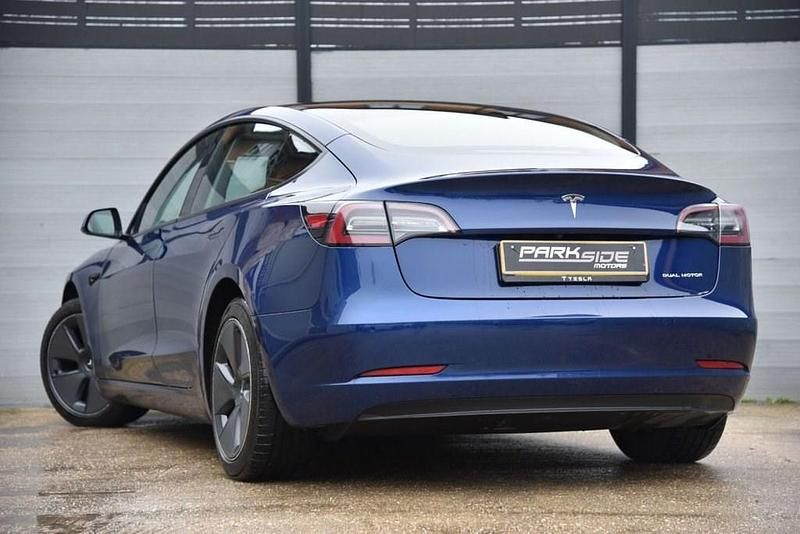 Used Tesla Model 3 254 kW (346 HP) 2020 Blue Sedan