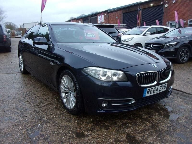 Blue Used 2014 BMW 520 Luxury Line Sedan | £6,995 (Good price) - Image 1/4