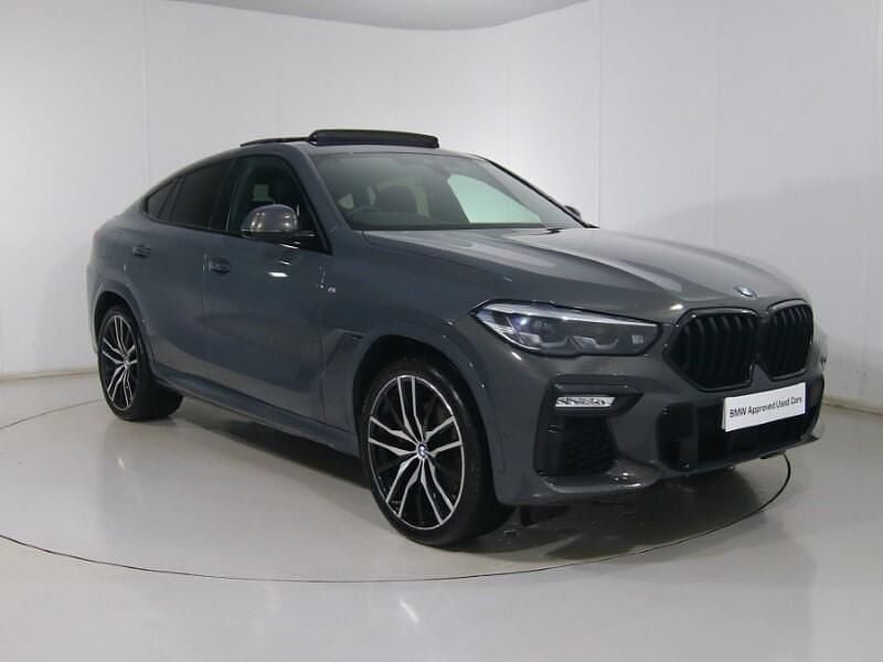Grey Used 2021 BMW X6 M Sport SUV | £39,995 - Image 1/4
