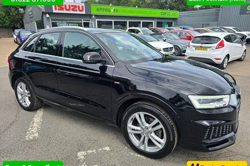 Black Used 2018 Audi Q3 S-Line SUV | £12,999 (Fair price) - Image 1/1