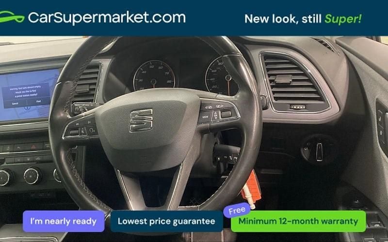 Used Seat Leon SE Dynamic 116 HP (85 kW) 2020 White Hatchback