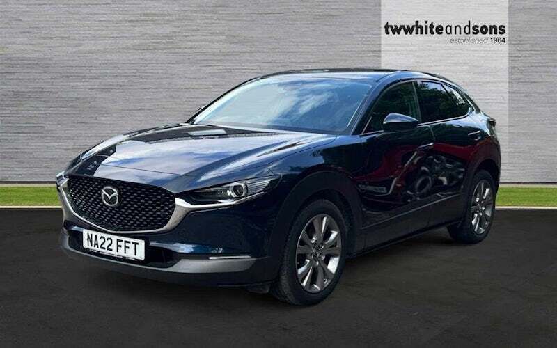 Blue Used 2022 Mazda CX-30 Inclusive SUV | £16,450 (A bit pricey) - Image 1/4