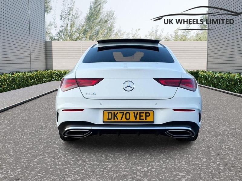 Used Mercedes CLA180 AMG Line Premium Plus 2020 White Sedan