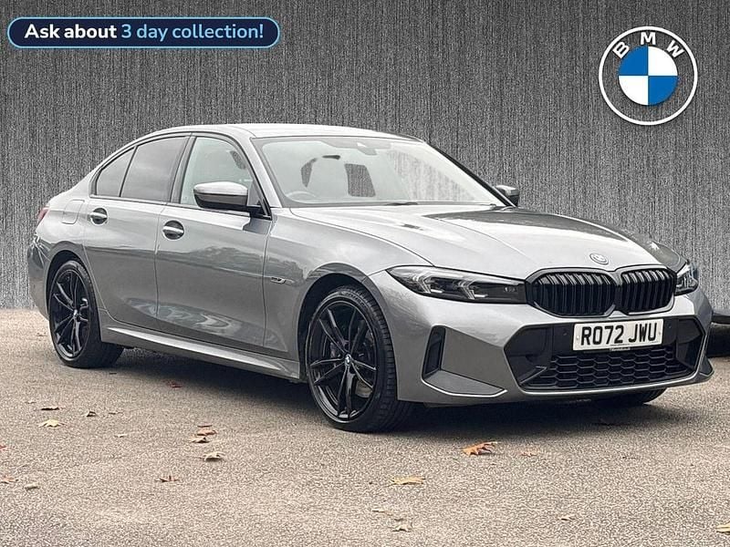 Grey Used 2023 BMW 330e M Sport Sedan | £24,299 (Fair price) - Image 1/4