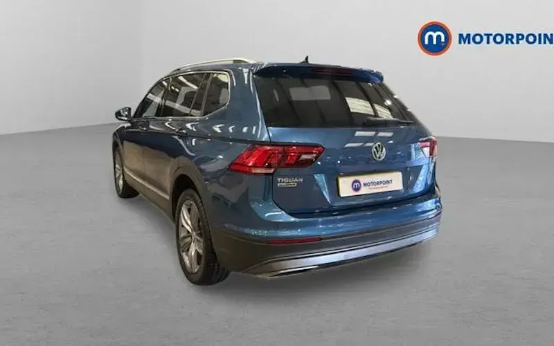 Used VW Tiguan Allspace Match 150 HP (110 kW) 2021 Blue SUV