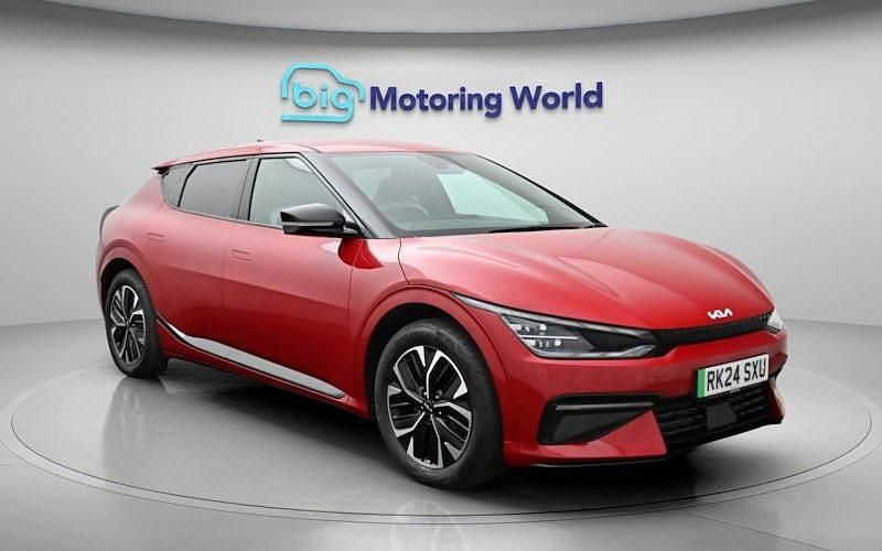 Begagnad Kia EV6 GT-Line 167 kW (228 HK) 2023 Röd SUV
