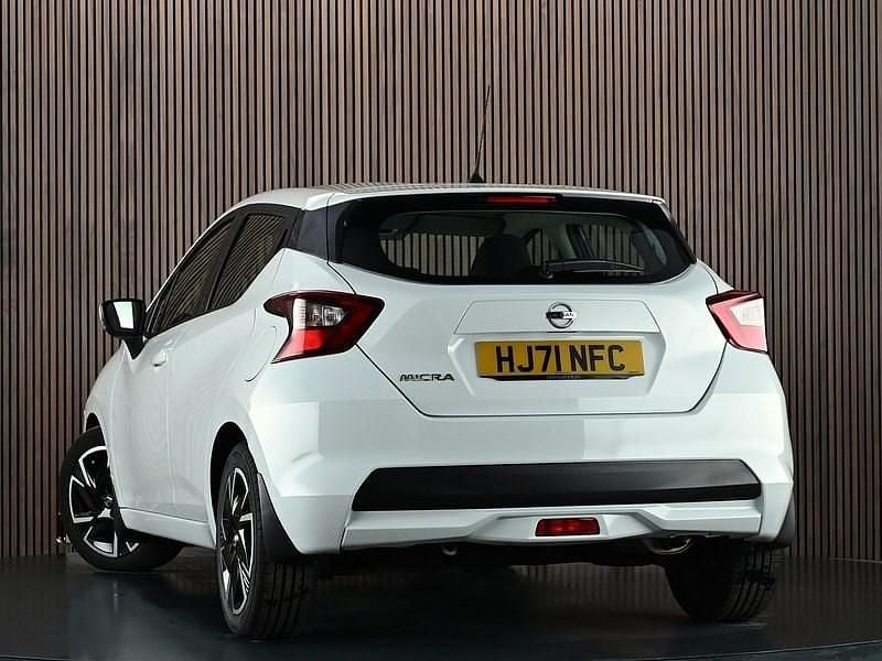 Used Nissan Micra Acenta 2021 White Hatchback