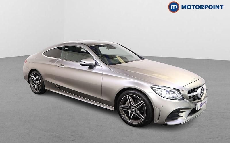 Used 2023 Mercedes C200 AMG line Coupe | £23,149 (Fair price) - Image 1/4