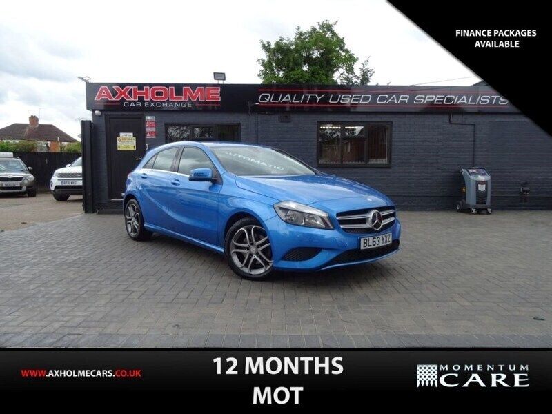 Blue Used 2014 Mercedes A180 Hatchback | £7,295 (Fair price) - Image 1/4