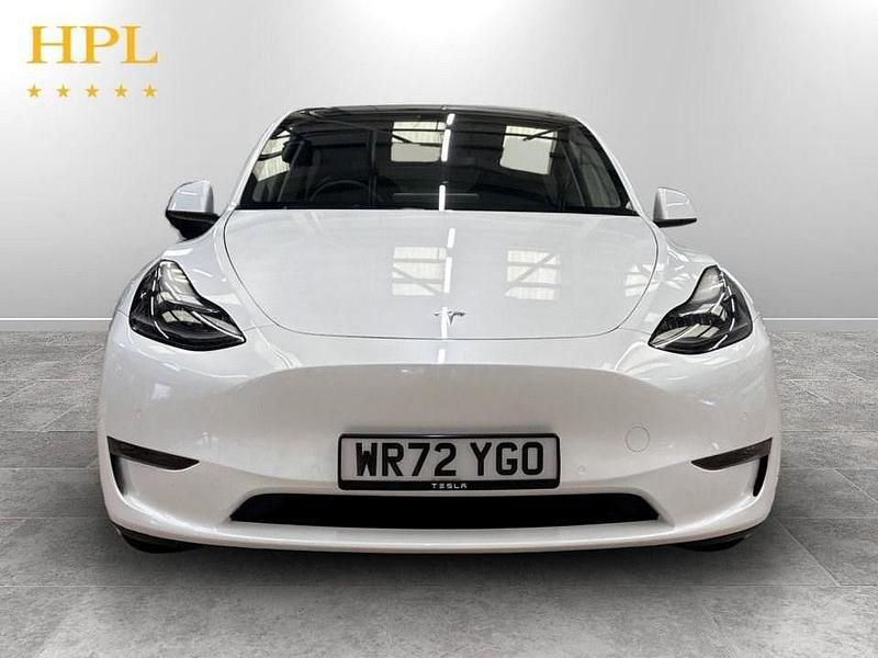 Begagnad Tesla Model Y Long Range AWD 378 kW (514 HK) 2022 Vit SUV
