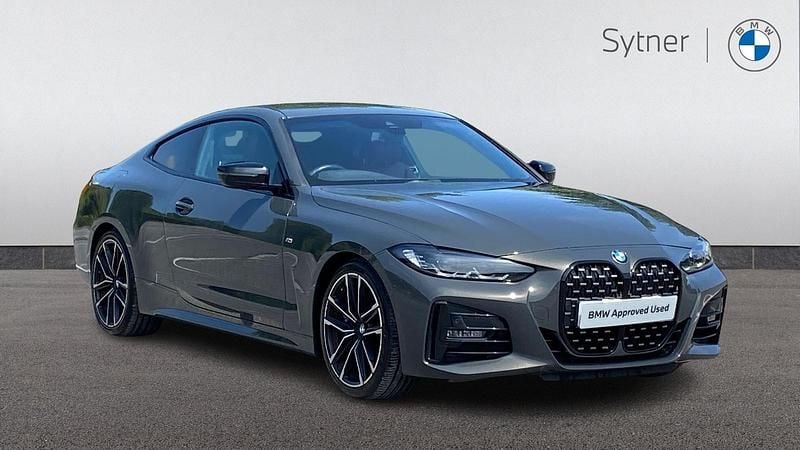 Grey Used 2021 BMW 430 M Sport Coupe | £29,750 (Fair price) - Image 1/4