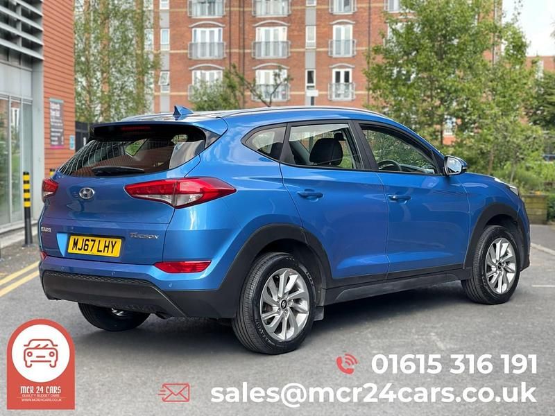 Used Hyundai Tucson SE 116 HP (85 kW) 2018 Blue SUV