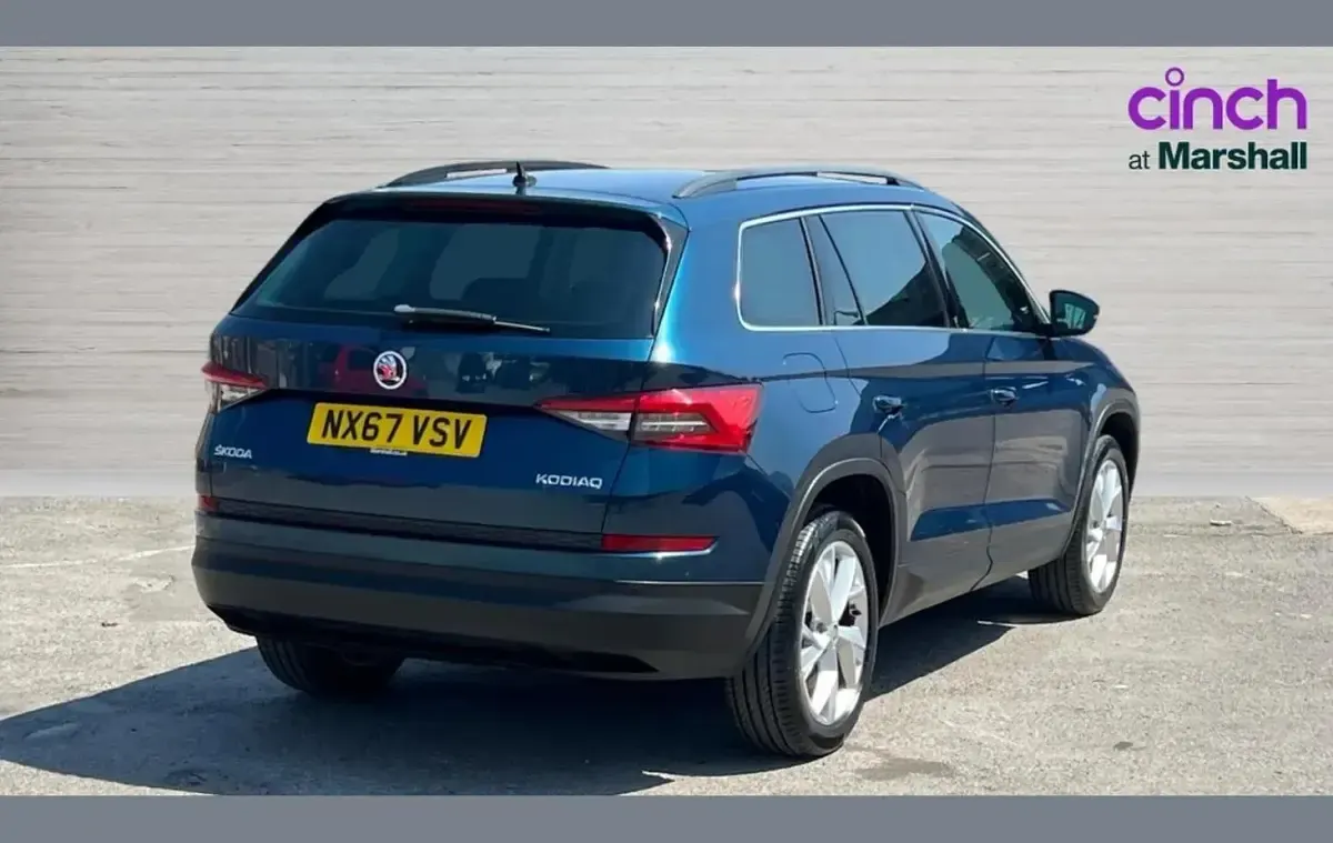 Used Skoda Kodiaq SE L 150 HP (110 kW) 2017 Blue SUV