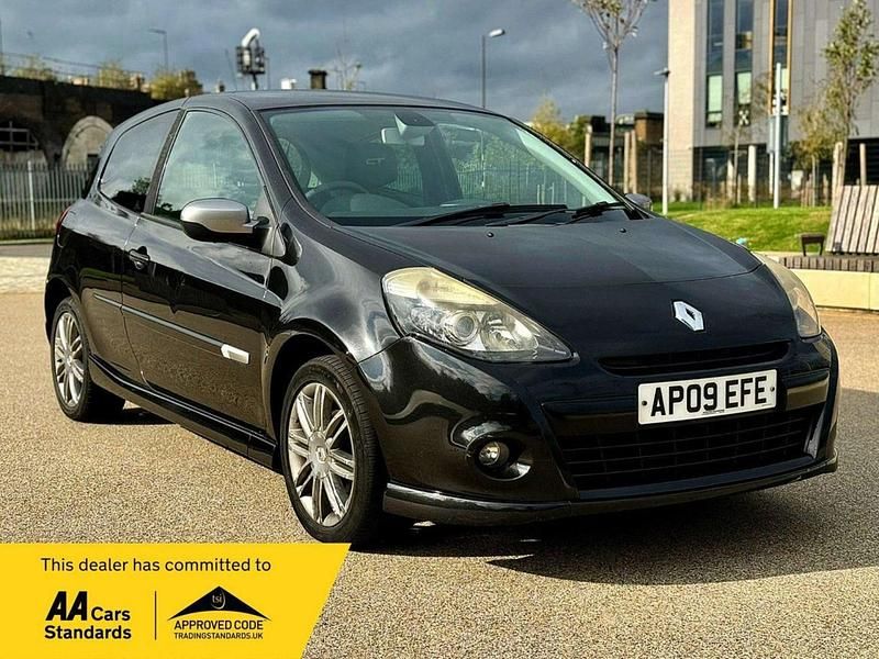 Black Used 2009 Renault Clio II GT Hatchback | £2,395 (A bit pricey) - Image 1/4
