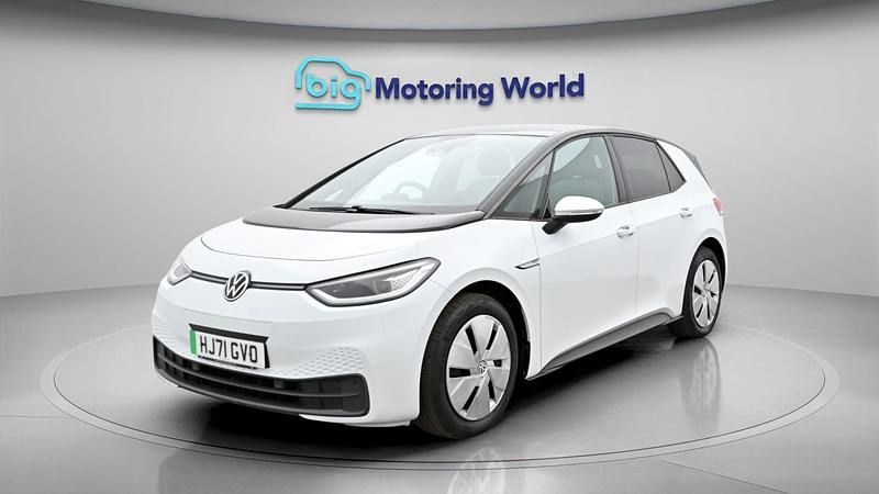 Used VW ID.3 Pro Performance 150 kW (204 HP) 2021 White Hatchback