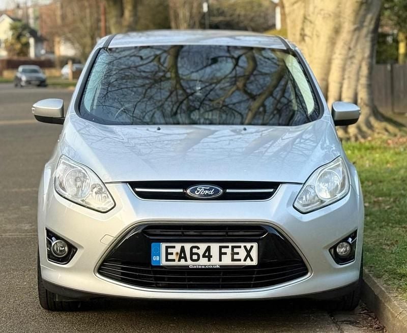 Used Ford C-MAX Titanium 125 HP (91 kW) 2014 Silver MPV
