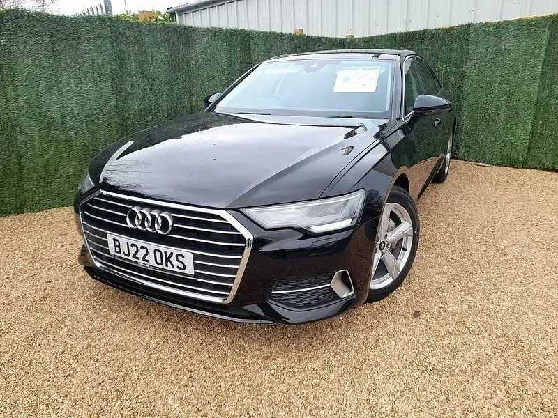 Begagnad Audi A6 Sport 201 HK (147 kW) 2022 Svart Sedan
