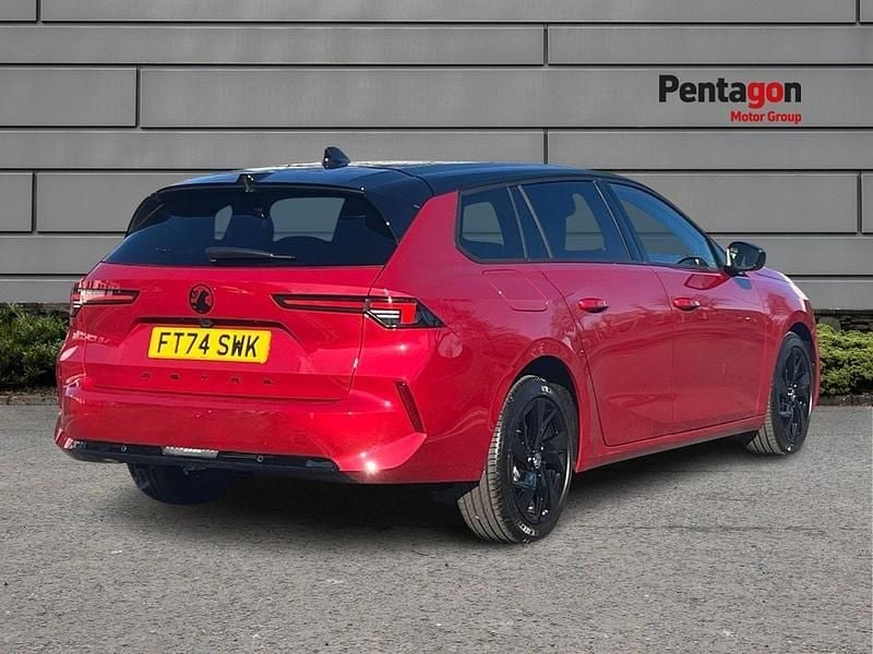 Used Vauxhall Astra S 130 HP (95 kW) 2025 Red Estate