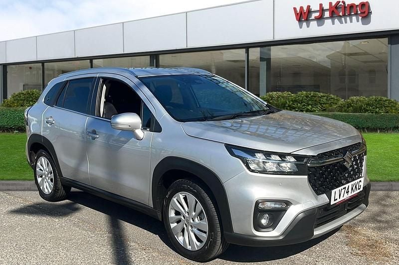 Silky silver Used 2024 Suzuki SX4 SUV | £17,295 - Image 1/3