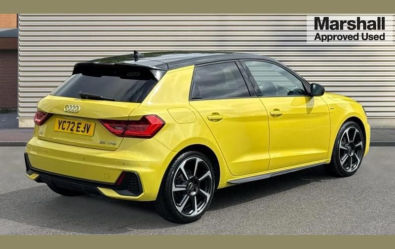 Used Audi A1 Black Edition 95 HP (69 kW) 2022 Yellow SUV