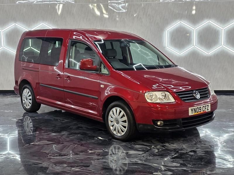 Red Used 2009 VW Caddy Life MPV | £6,995 (A bit pricey) - Image 1/4