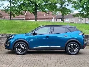 Used Peugeot e-2008 GTi 114 kW (156 HP) 2025 Blue SUV