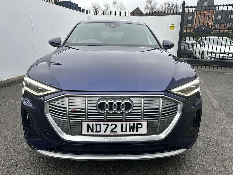 Used Audi e-tron S-Line 300 kW (408 HP) 2023 Blue SUV