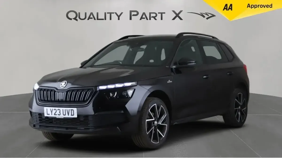 Usado Skoda Kamiq Monte Carlo 150 HP (110 kW) 2023 Preto SUV