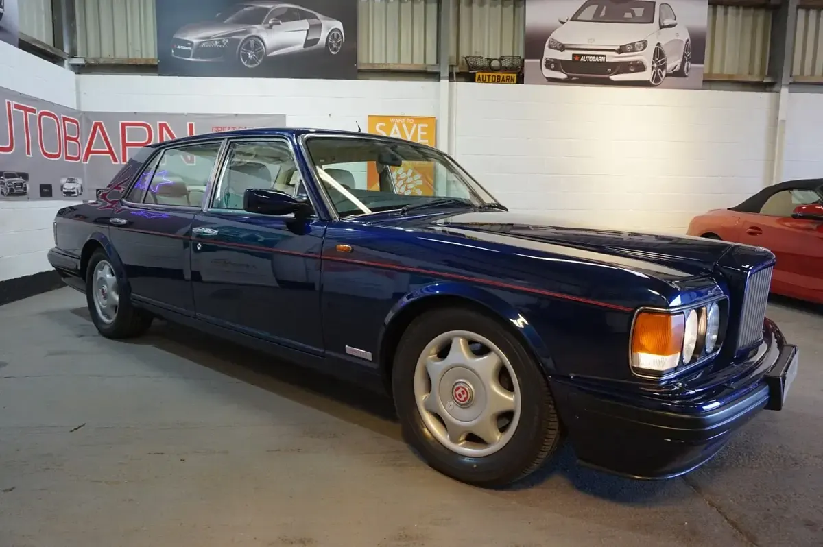 Used Bentley Turbo R 389 HP (286 kW) 1997 Blue Sedan