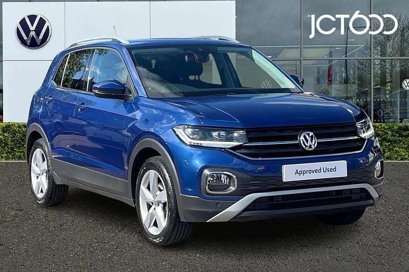 Blue Used 2020 VW T-Cross SEL SUV | £14,900 (Fair price) - Image 1/4