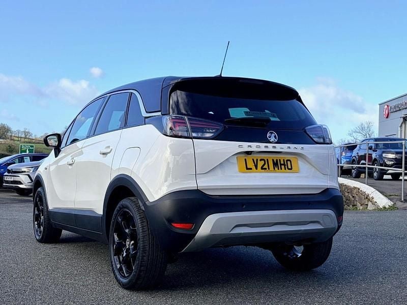 Used Vauxhall Crossland Elite 128 HP (94 kW) 2021 White SUV
