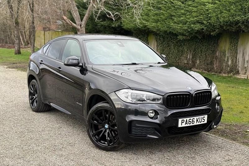 Black Used 2017 BMW X6 M Sport SUV | £13,450 (Fair price) - Image 1/1