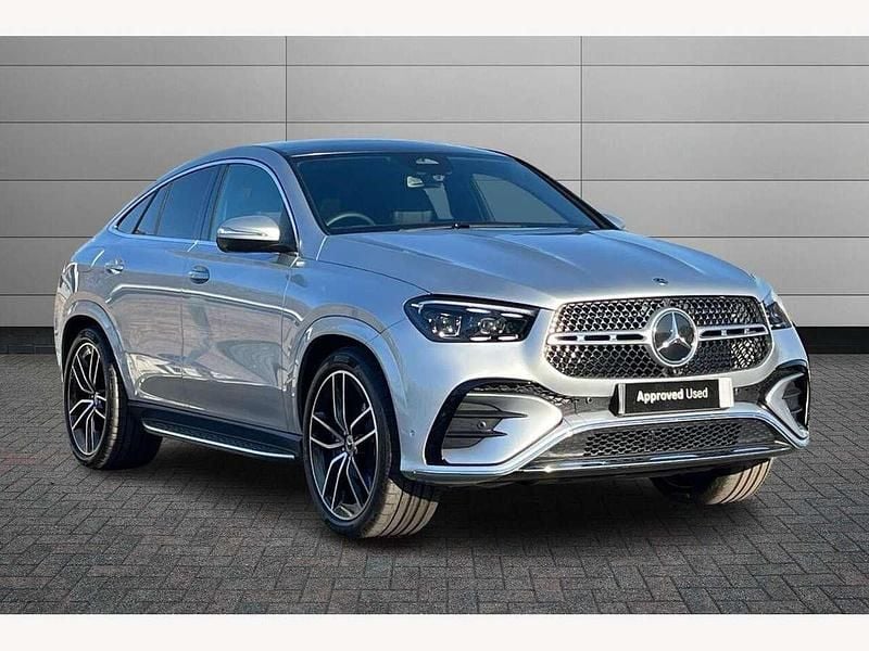 Silver Used 2025 Mercedes GLE450 AMG AMG Line Premium Plus Coupe | £69,950 (Fair price) - Image 1/3